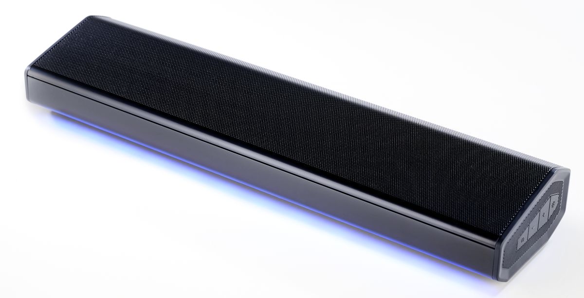 Stylus AV Storm Lite 2.0 Channel Mini Soundbar - Sleek Sound, Big Impact